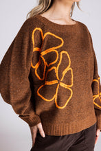 Load image into Gallery viewer, ZHRILL PULLOVER LUANA FLOWER glazed ginger
