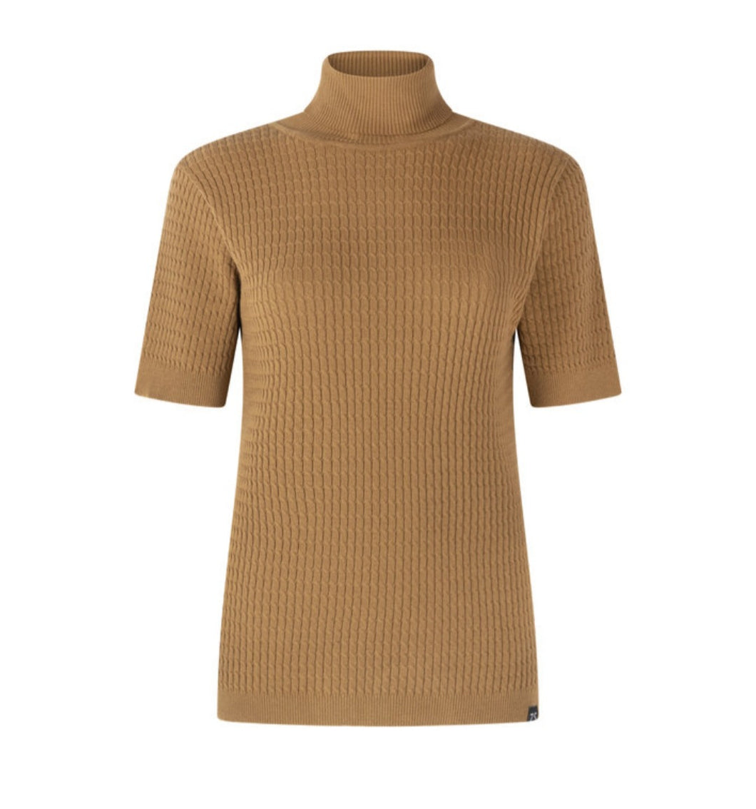 ZOSO DAPHNE KNITTED SWEATER BRONZE