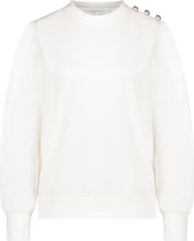 Afbeelding in Gallery-weergave laden, TRAMONTANA SWEATER PUNTA BUTTON DETAIL off white
