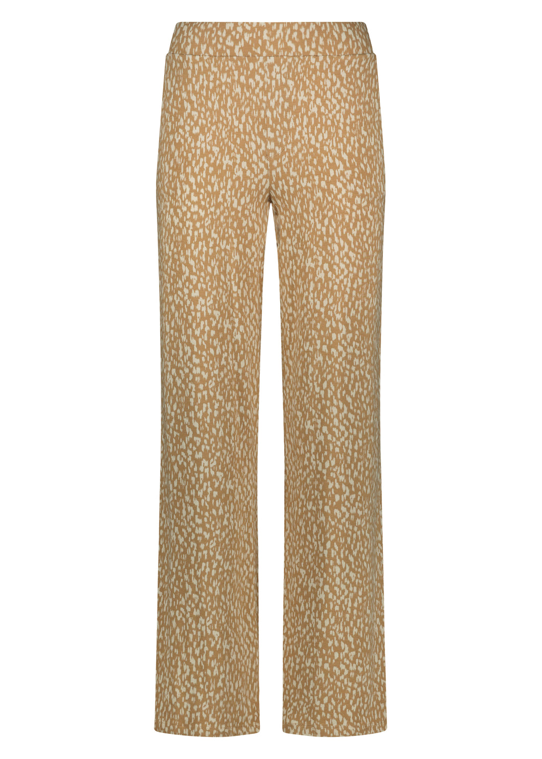 TRAMONTANA TROUSERS SPRINKLES print browns