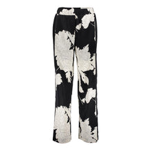Afbeelding in Gallery-weergave laden, GEISHA PANTS BI-COLOR FLOWER black/off white
