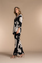 Afbeelding in Gallery-weergave laden, GEISHA PANTS BI-COLOR FLOWER black/off white
