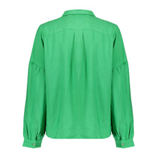 Load image into Gallery viewer, GEISHA BLOUSE SOLID GREEN
