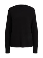 Load image into Gallery viewer, TOM TAILOR KNIT PULLOVER MOCK-NECK RIB DEEP BLACK
