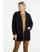 Load image into Gallery viewer, TRAMONTANA CARDIGAN BOUCLE BLACK
